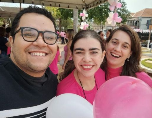 Foto - OUTUBRO ROSA PEDERNEIRAS