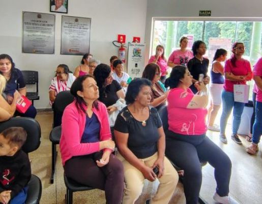 Foto - CAIC OUTUBRO ROSA